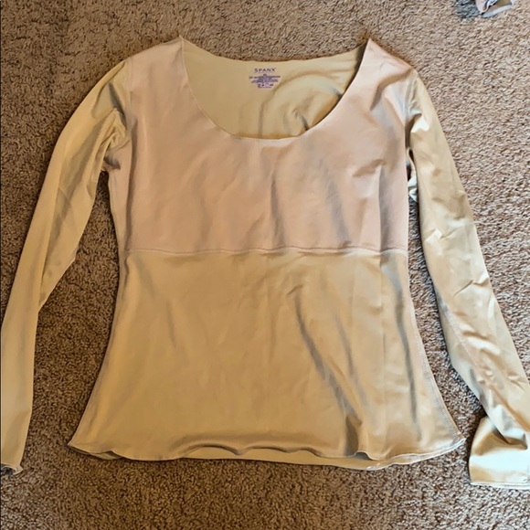 spanx tops with sleeves